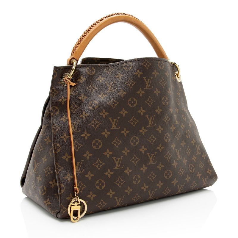 Louis Vuitton Monogram Canvas Artsy MM Shoulder Bag (SHF-RXUc2v)