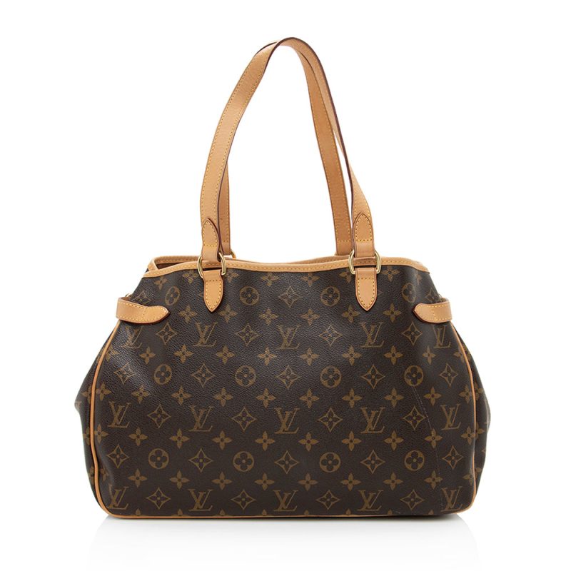 Louis Vuitton Monogram Canvas Batignolles Horizontal Tote (SHF-19338) - Image 2
