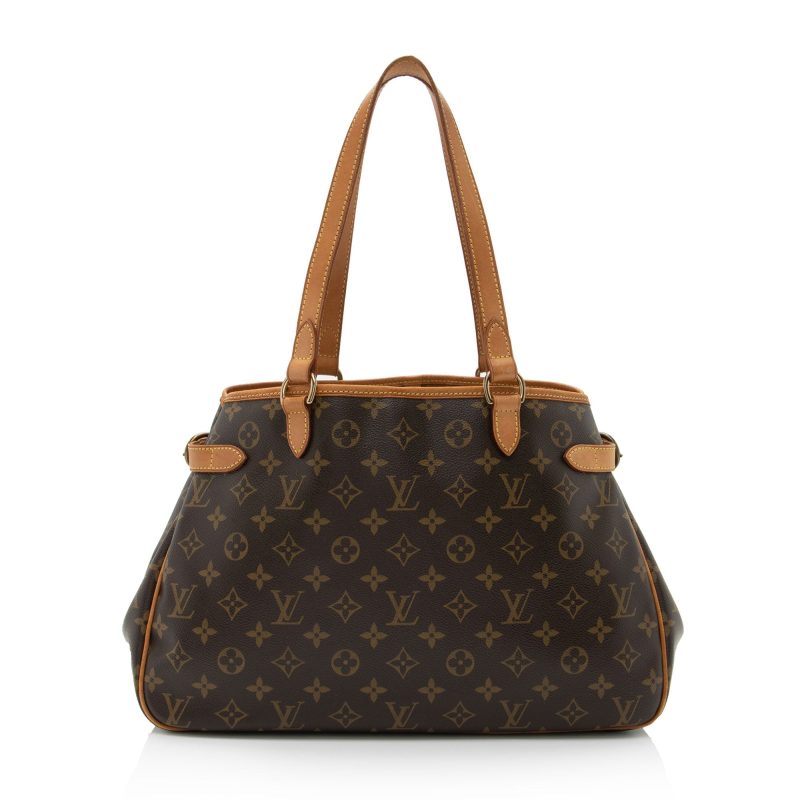 Louis Vuitton Monogram Canvas Batignolles Horizontal Tote (SHF-kxnrhL) - Image 2