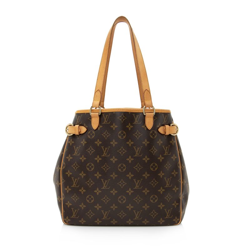 Louis Vuitton Monogram Canvas Batignolles Vertical Tote (SHF-22448) - Image 17
