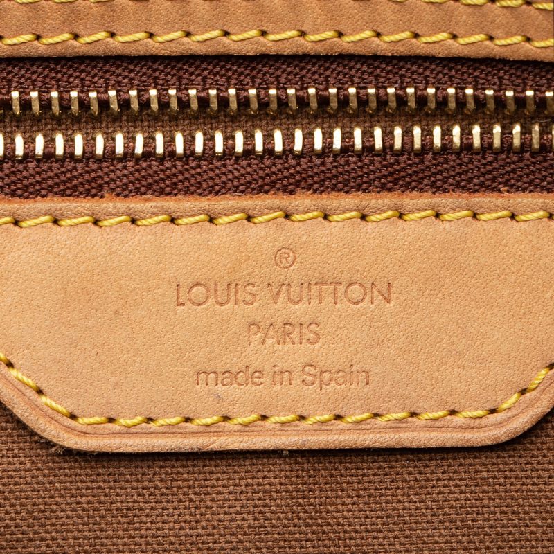 Louis Vuitton Monogram Canvas Batignolles Vertical Tote (SHF-22448) - Image 7