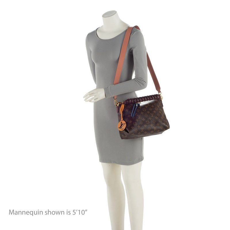 Louis Vuitton Monogram Canvas Beaubourg Mini Hobo (SHF-22782) - Image 3