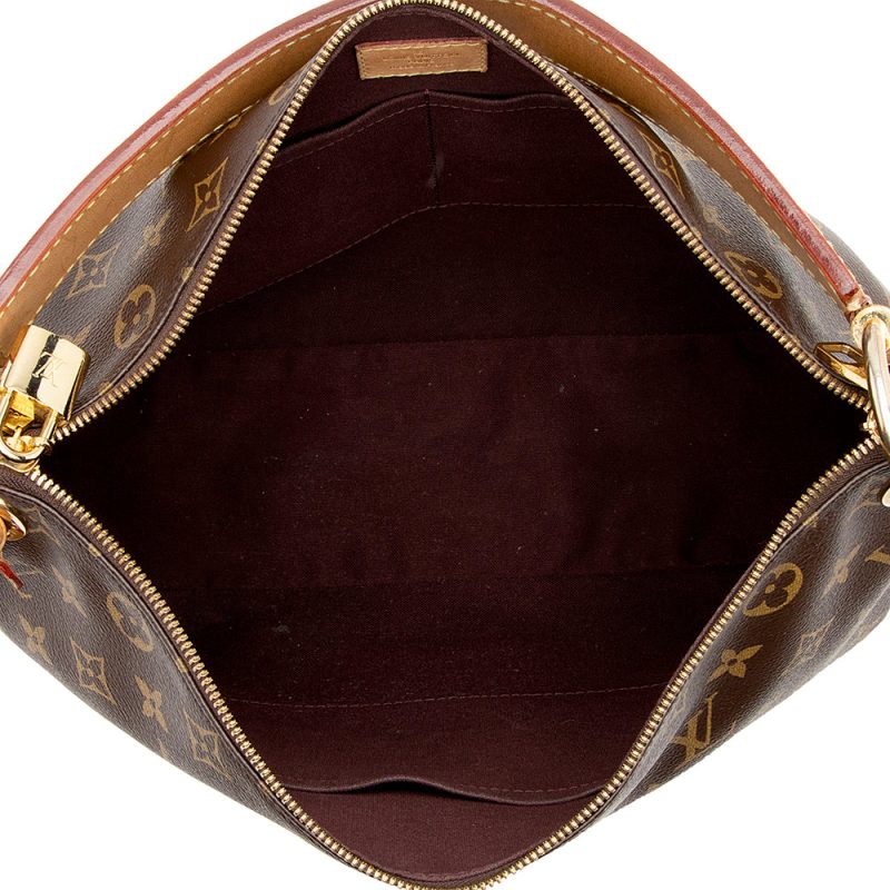 Louis Vuitton Monogram Canvas Berri PM Shoulder Bag (SHF-16601) - Image 6