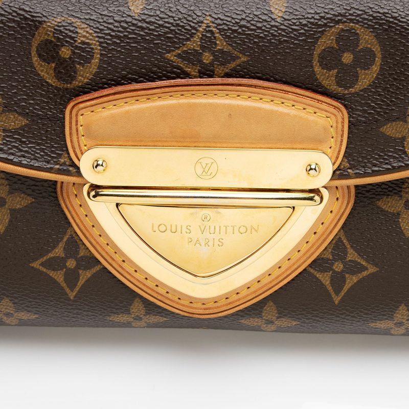 Louis Vuitton Monogram Canvas Beverly Clutch (SHF-QdlATW) - Image 8