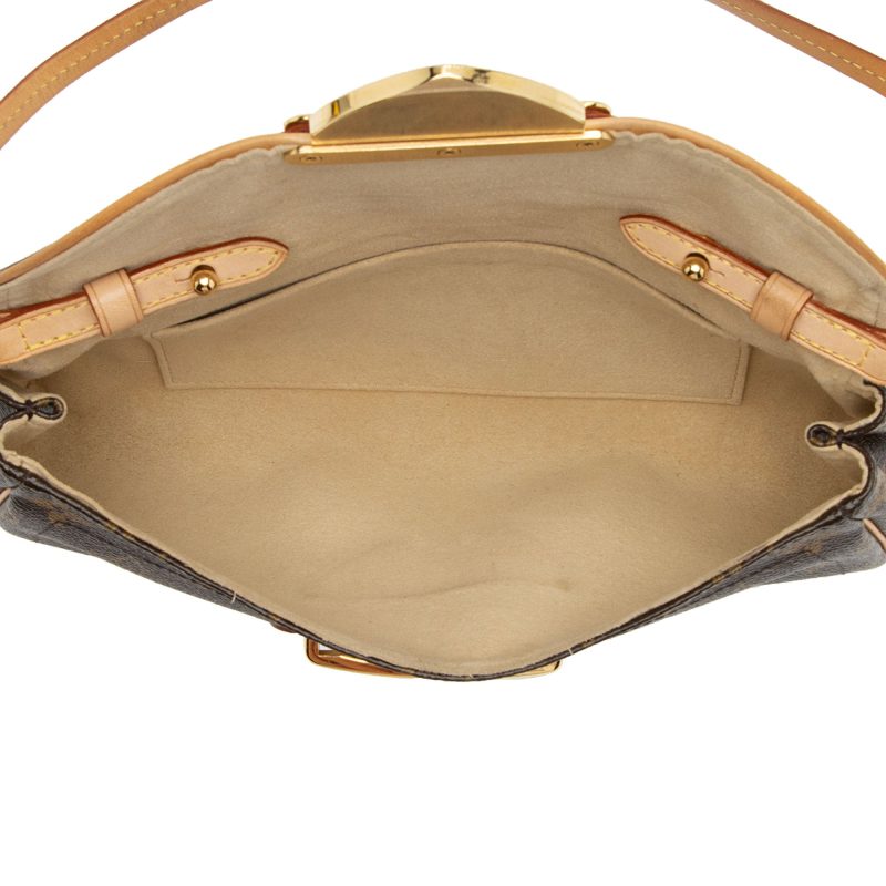 Louis Vuitton Monogram Canvas Beverly Clutch (SHF-QdlATW) - Image 6