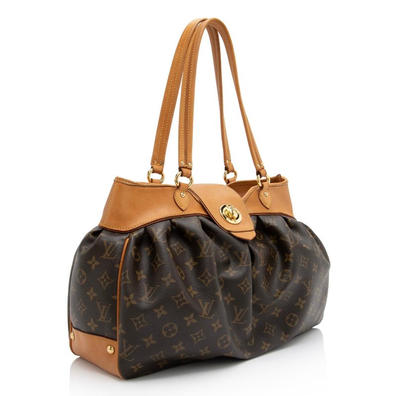 Louis Vuitton Monogram Canvas Boetie MM Satchel (SHF-23653)