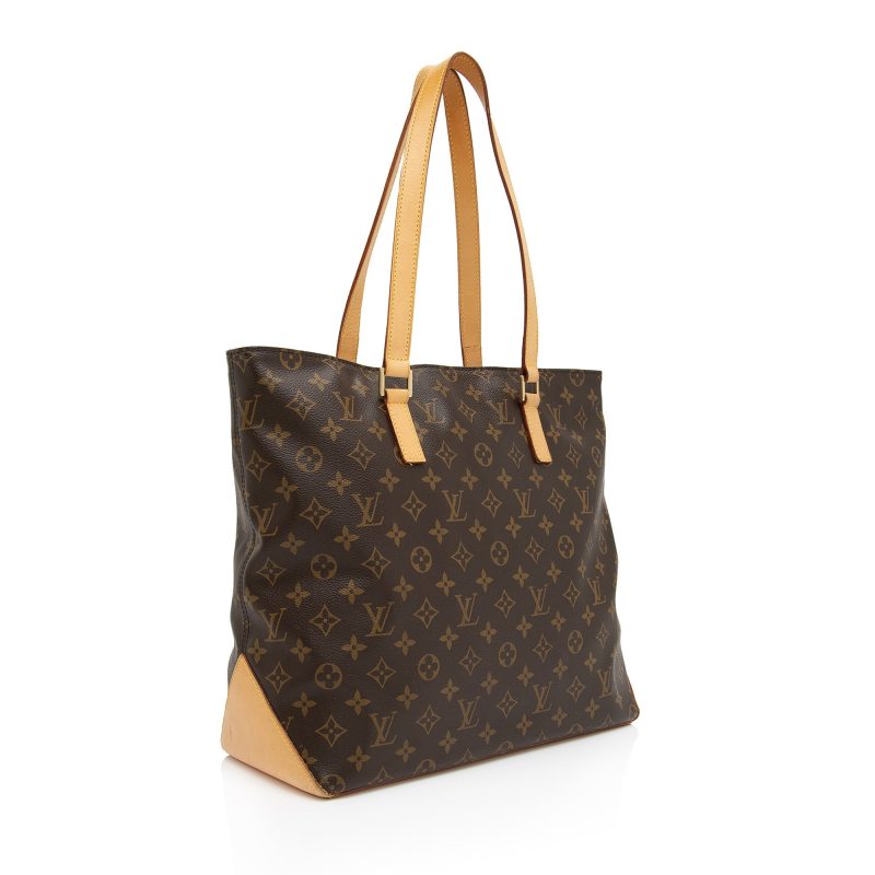 Louis Vuitton Monogram Canvas Cabas Mezzo Tote (SHF-3EPHi1)