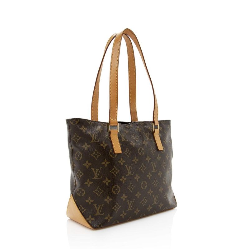 Louis Vuitton Monogram Canvas Cabas Piano Tote (SHF-14428) - Image 2