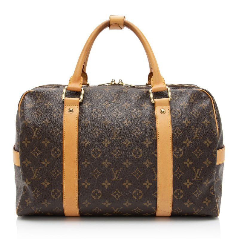 Louis Vuitton Monogram Canvas Carryall Weekender (SHF-PsGKrA) - Image 2