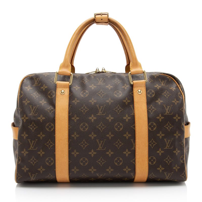 Louis Vuitton Monogram Canvas Carryall Weekender (SHF-PsGKrA) - Image 20