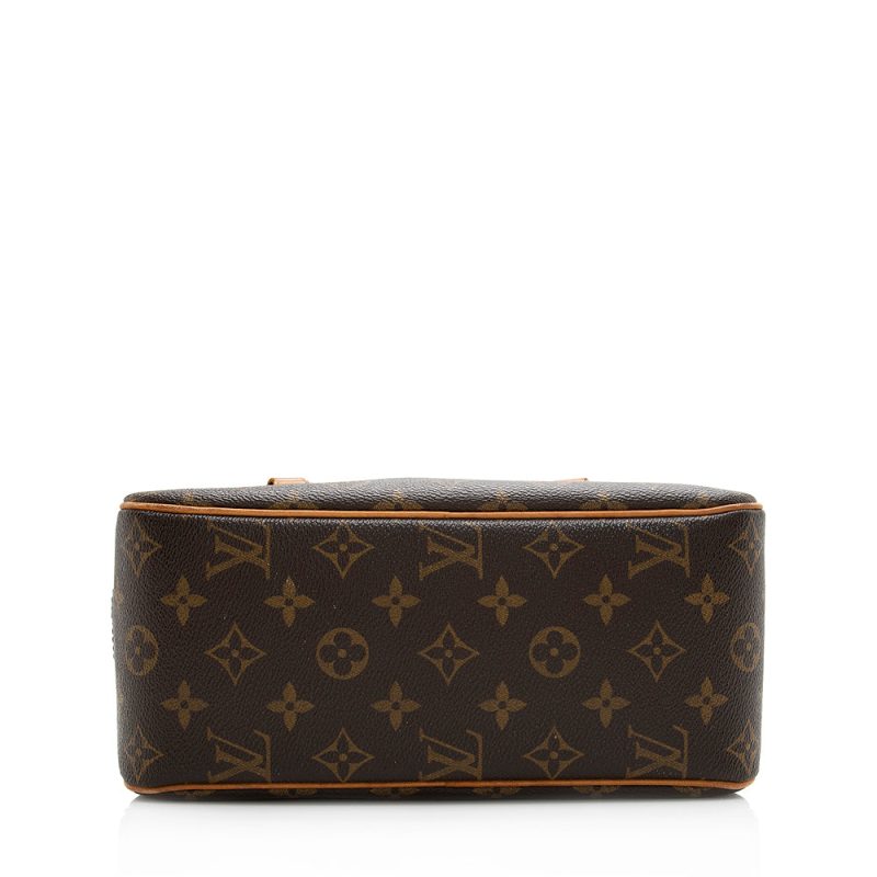 Louis Vuitton Monogram Canvas Cite MM Shoulder Bag (SHF-21163) - Image 3