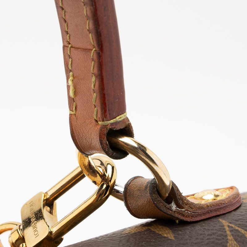 Louis Vuitton Monogram Canvas Cluny BB Satchel (SHF-23583) - Image 9