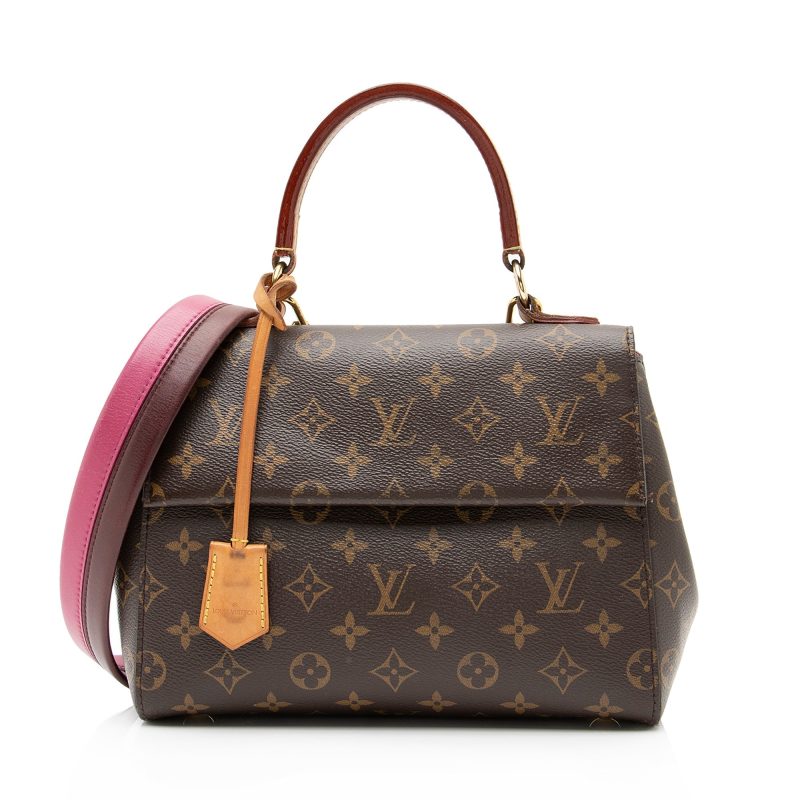 Louis Vuitton Monogram Canvas Cluny BB Satchel (SHF-23583) - Image 17