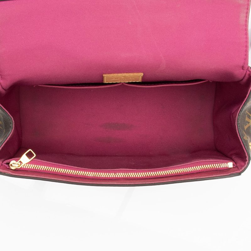 Louis Vuitton Monogram Canvas Cluny BB Satchel (SHF-23583) - Image 5