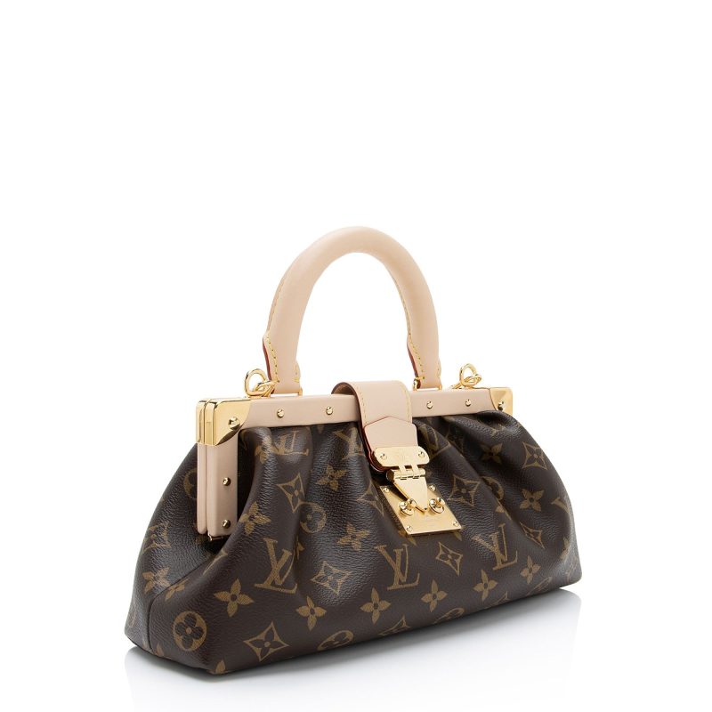 Louis Vuitton Monogram Canvas Clutch (SHF-aOWiSq)
