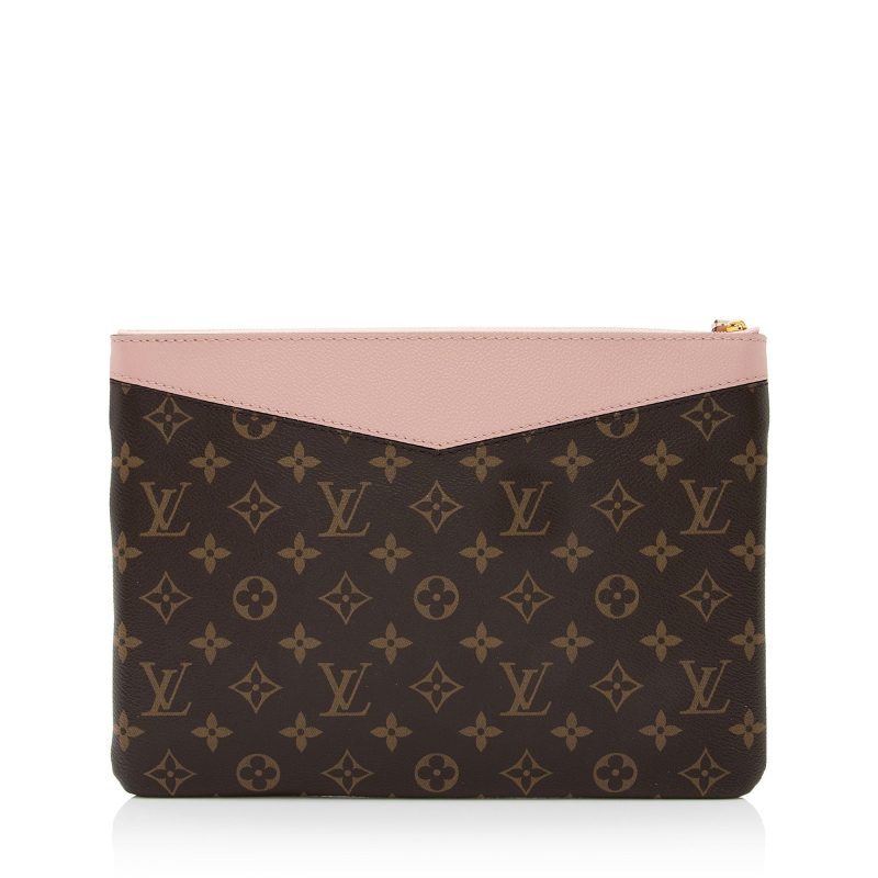 Louis Vuitton Monogram Canvas Daily Pouch (SHF-dN26VD) - Image 2