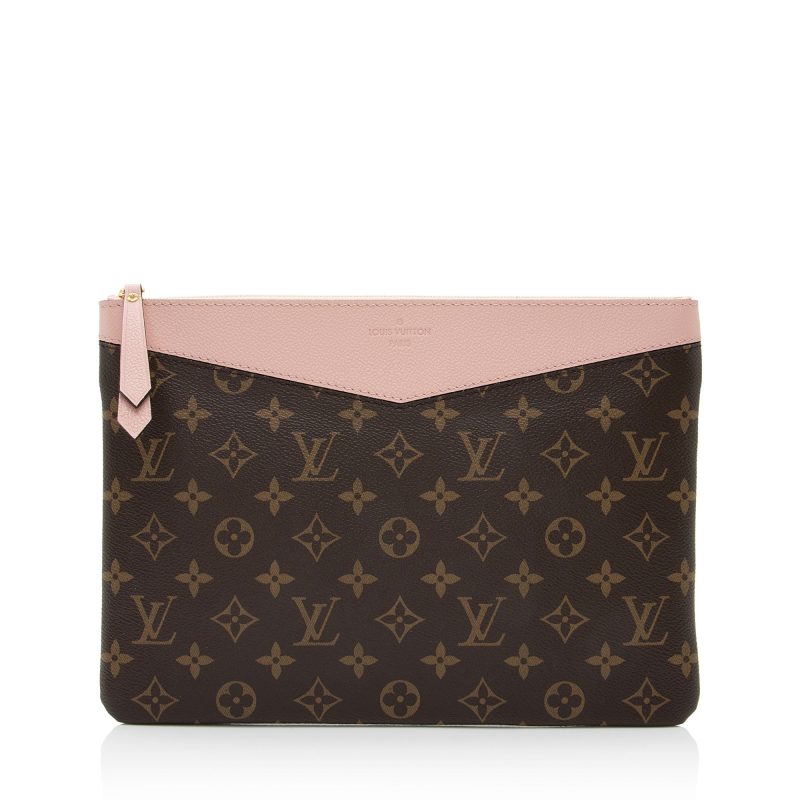 Louis Vuitton Monogram Canvas Daily Pouch (SHF-dN26VD) - Image 8