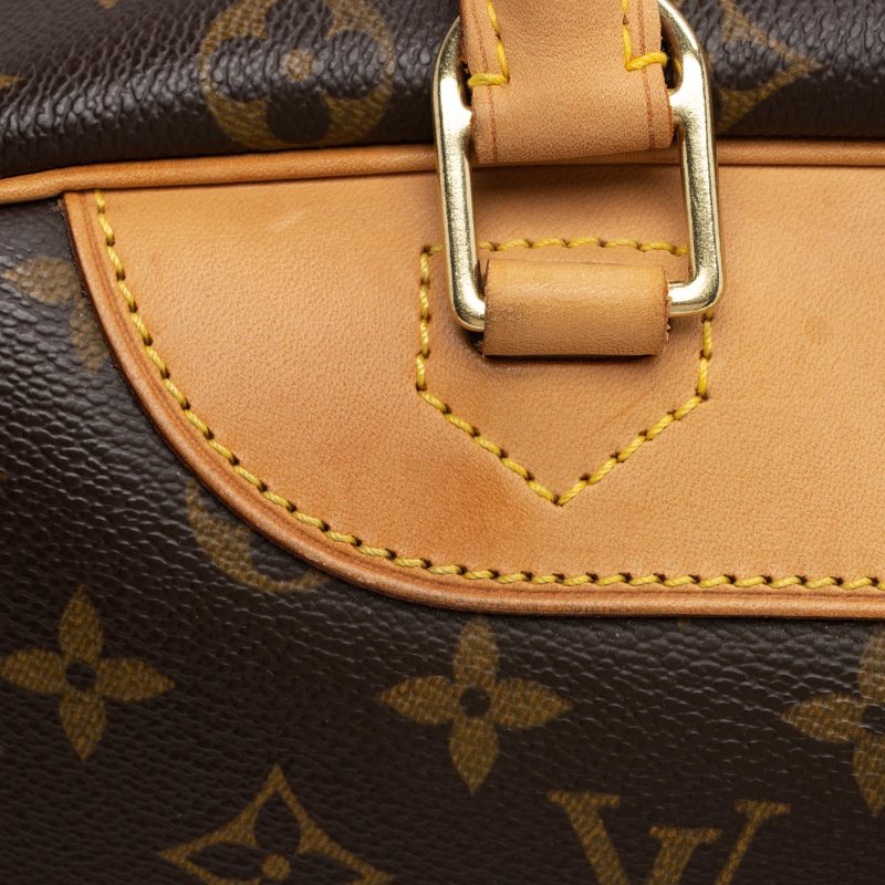 Louis Vuitton Monogram Canvas Deauville Satchel (SHF-HUFd8s) - Image 12