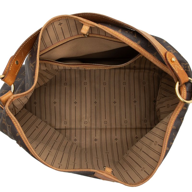 Louis Vuitton Monogram Canvas Delightful GM Shoulder Bag (SHF-vimQ1R) - Image 6