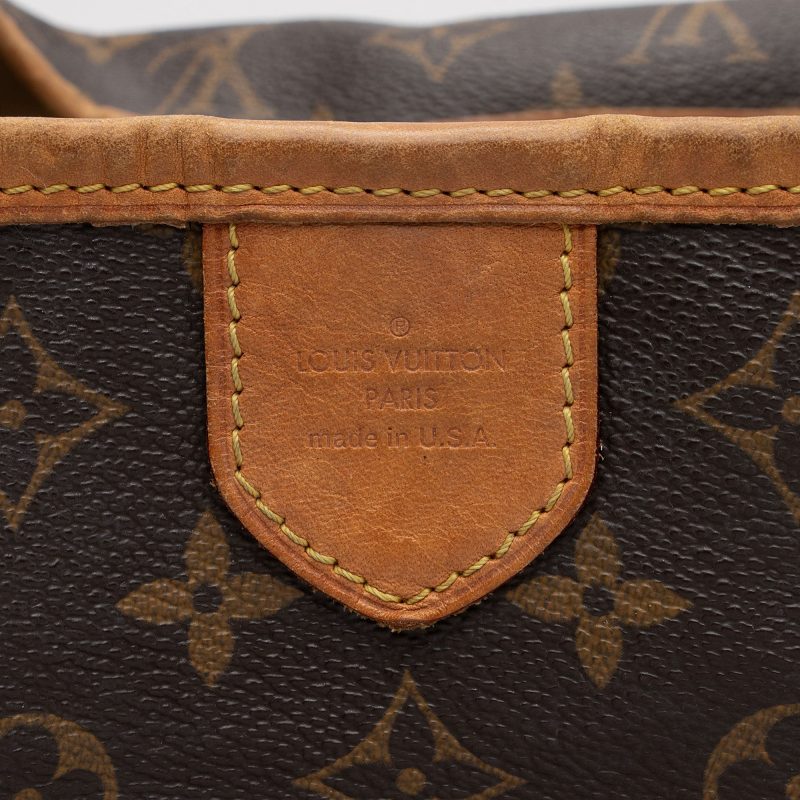 Louis Vuitton Monogram Canvas Delightful GM Shoulder Bag (SHF-vimQ1R) - Image 8