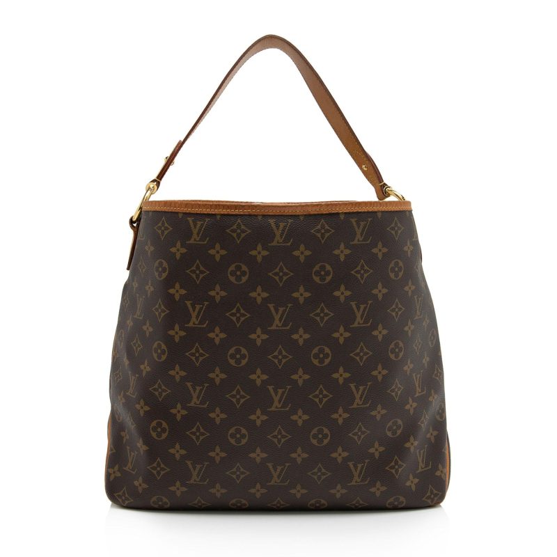Louis Vuitton Monogram Canvas Delightful MM Shoulder Bag (SHF-BlbpyK) - Image 2