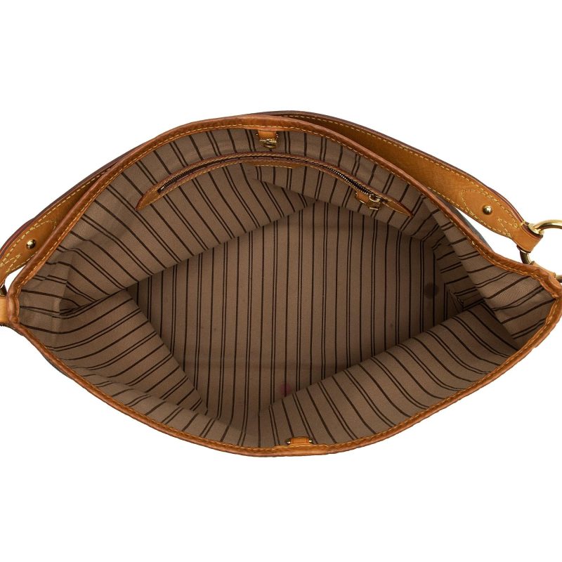 Louis Vuitton Monogram Canvas Delightful MM Shoulder Bag (SHF-BlbpyK) - Image 6