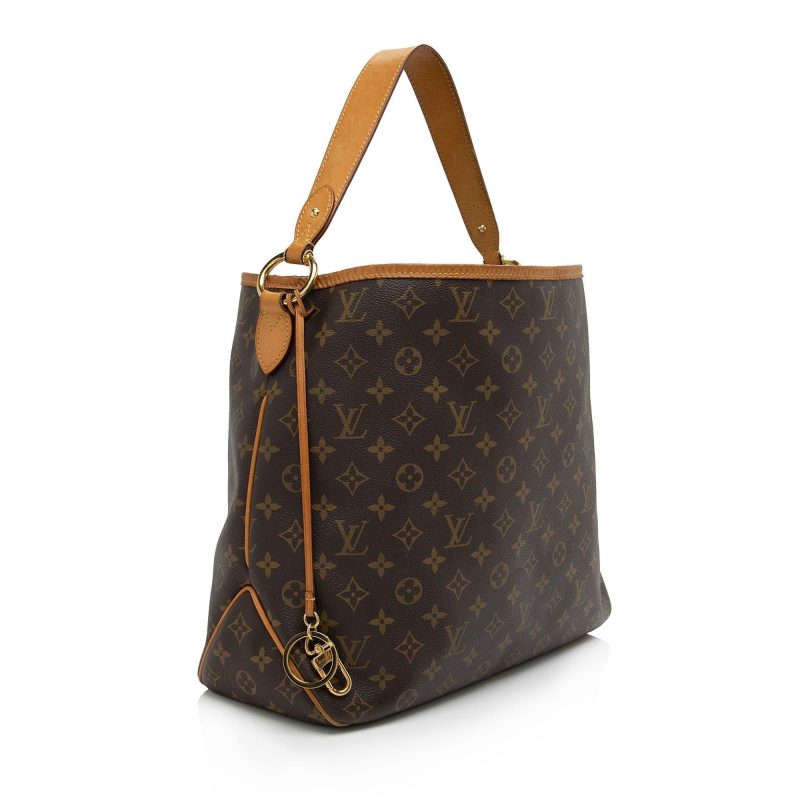 Louis Vuitton Monogram Canvas Delightful MM Shoulder Bag (SHF-BlbpyK)