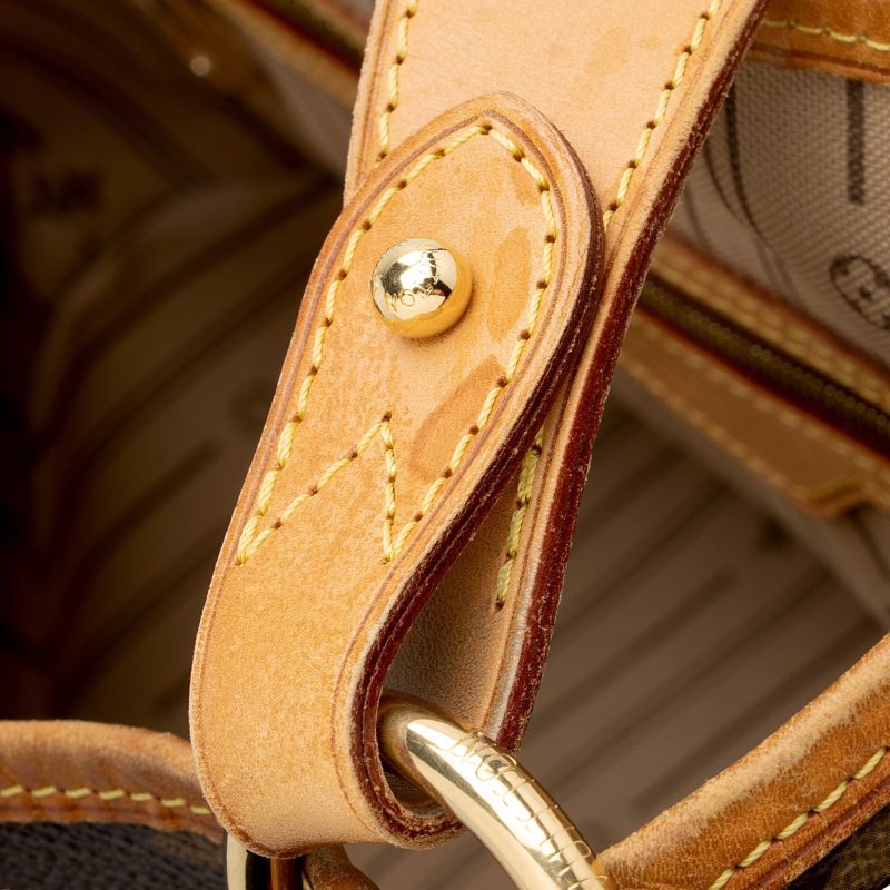 Louis Vuitton Monogram Canvas Delightful PM Shoulder Bag (SHF-22877) - Image 9