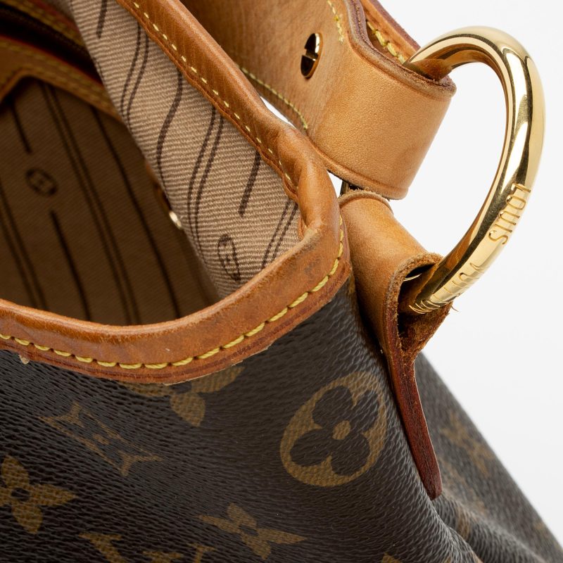 Louis Vuitton Monogram Canvas Delightful PM Shoulder Bag (SHF-TcP7UC) - Image 12