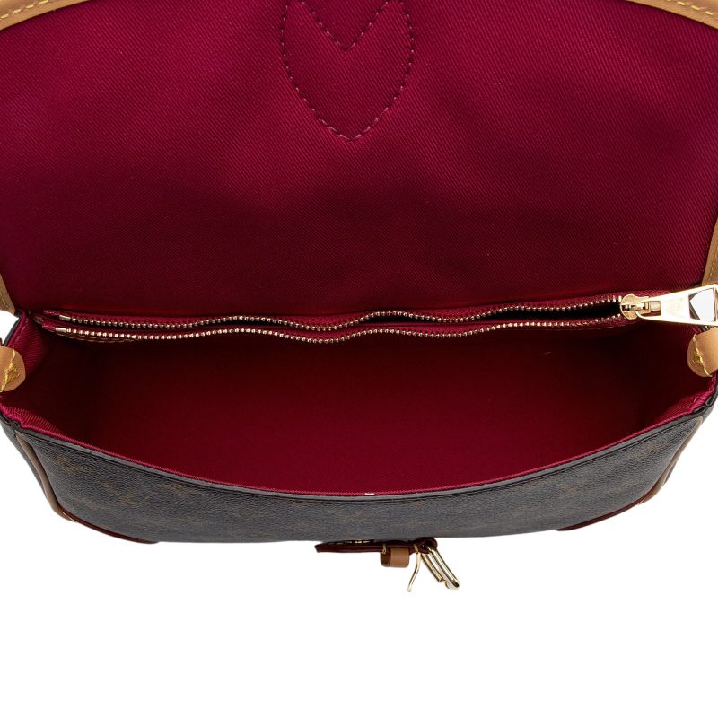 Louis Vuitton Monogram Canvas Diane Satchel (SHF-JwIGV6) - Image 5