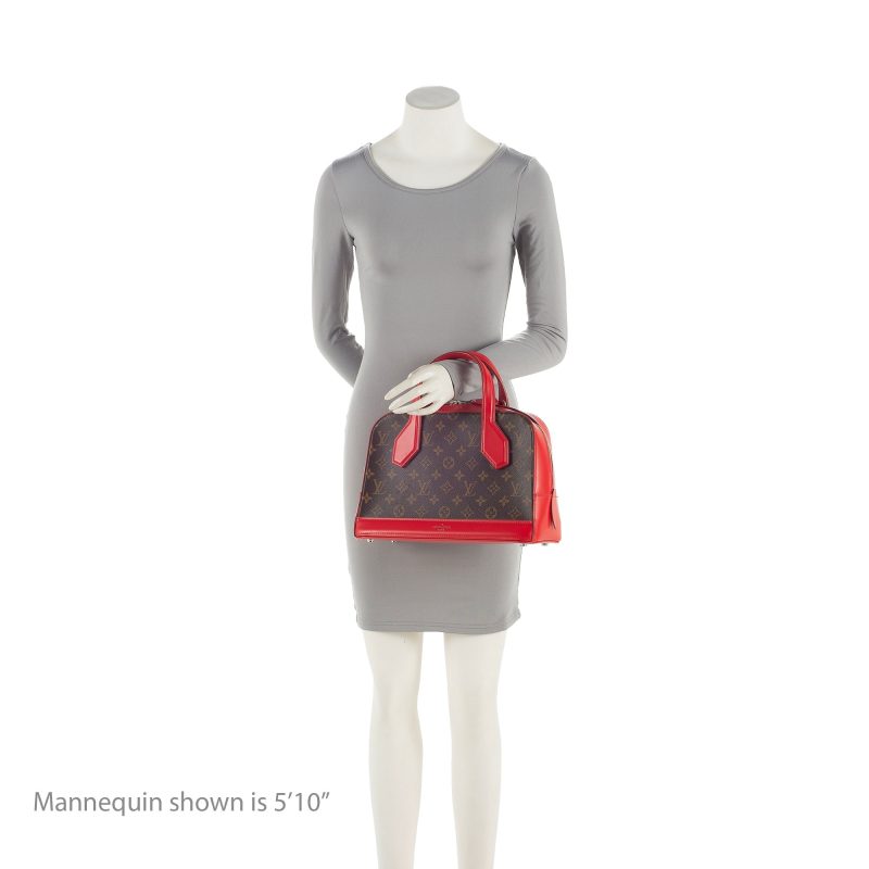 Louis Vuitton Monogram Canvas Dora PM Satchel (SHF-22872) - Image 4