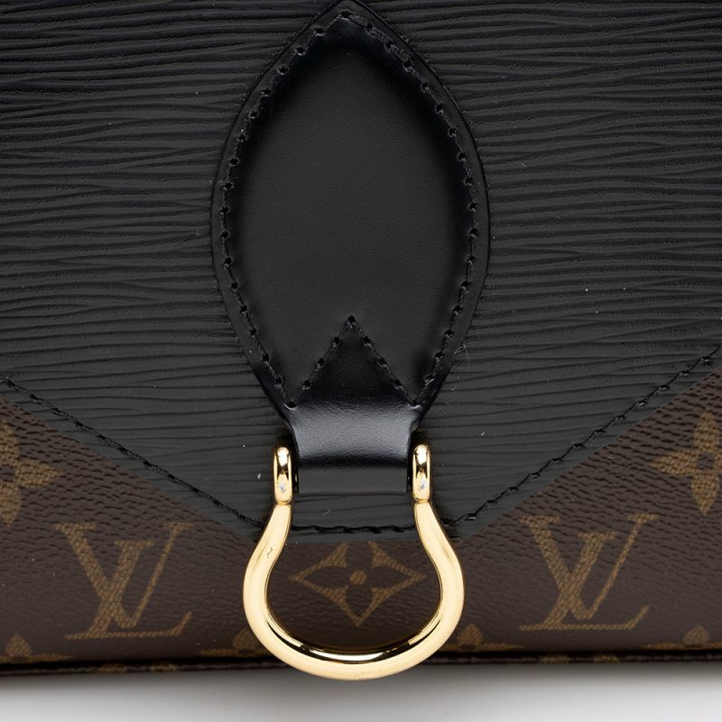 Louis Vuitton Monogram Canvas Epi Leather Saint Michel Shoulder Bag (SHF-20291) - Image 12
