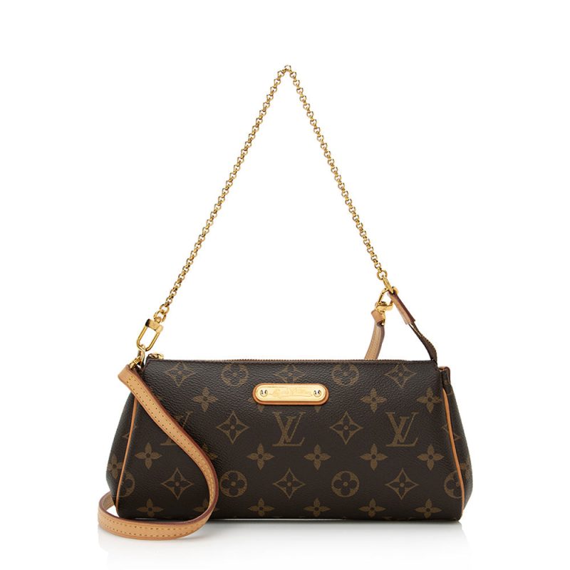 Louis Vuitton Monogram Canvas Eva Clutch (SHF-21136) - Image 15