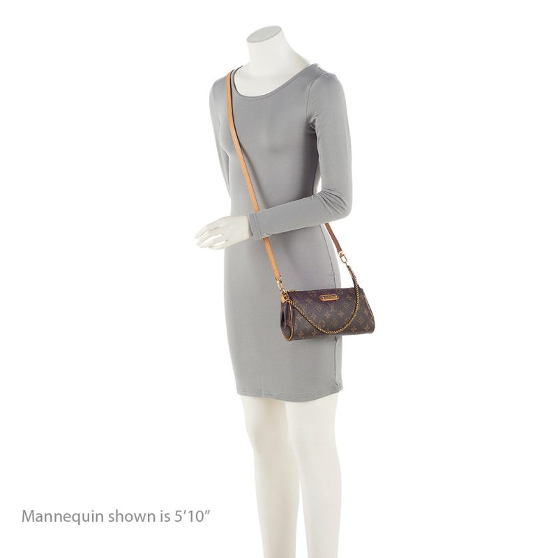 Louis Vuitton Monogram Canvas Eva Clutch (SHF-21136) - Image 4