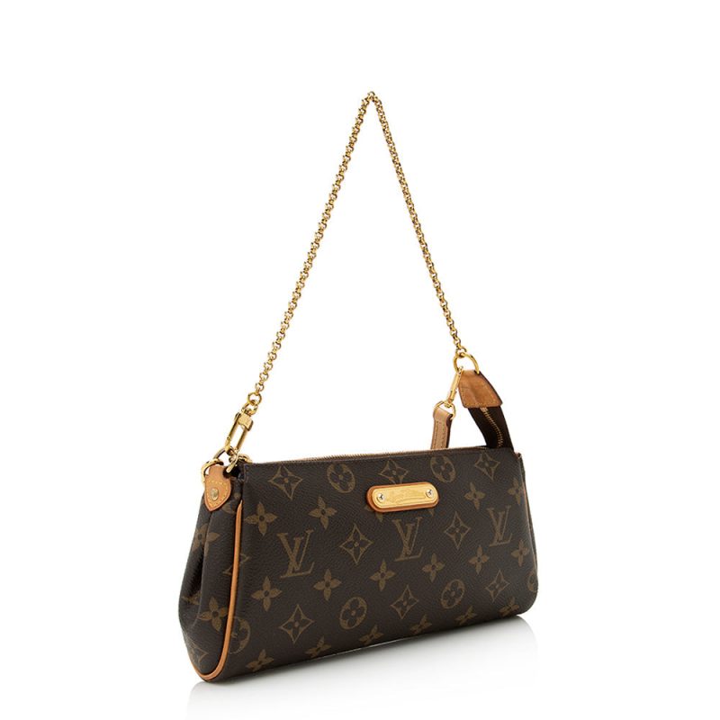 Louis Vuitton Monogram Canvas Eva Clutch (SHF-21136)