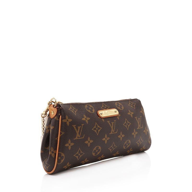 Louis Vuitton Monogram Canvas Eva Clutch (SHF-0Ct94Q)