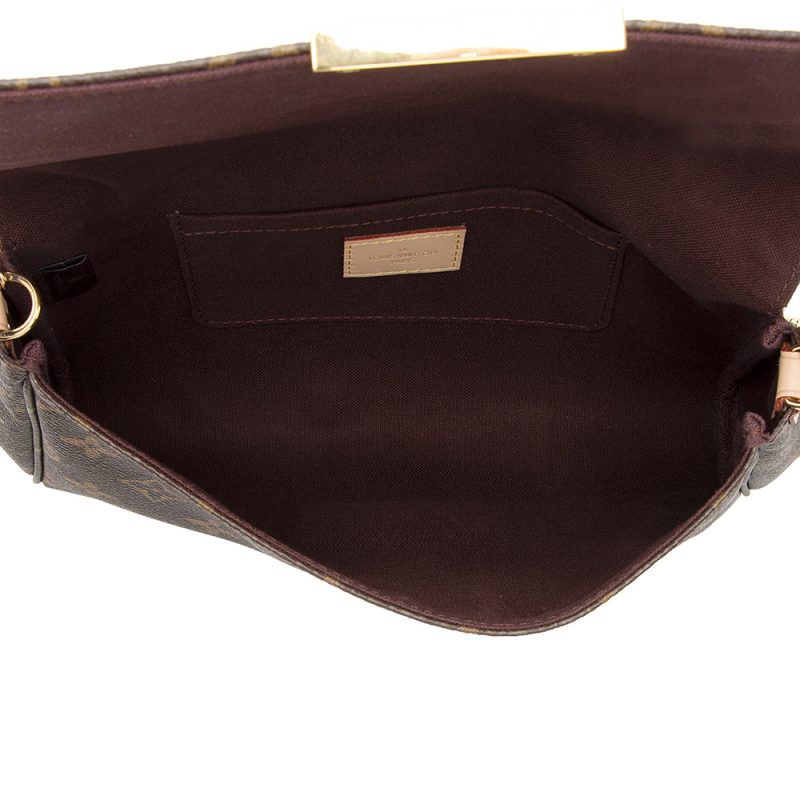 Louis Vuitton Monogram Canvas Favorite MM Shoulder Bag (SHF-19673) - Image 6