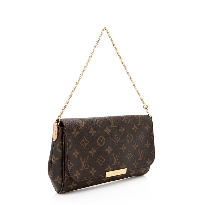 Louis Vuitton Monogram Canvas Favorite MM Shoulder Bag (SHF-19673)