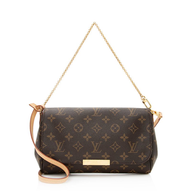 Louis Vuitton Monogram Canvas Favorite MM Shoulder Bag (SHF-19857) - Image 13