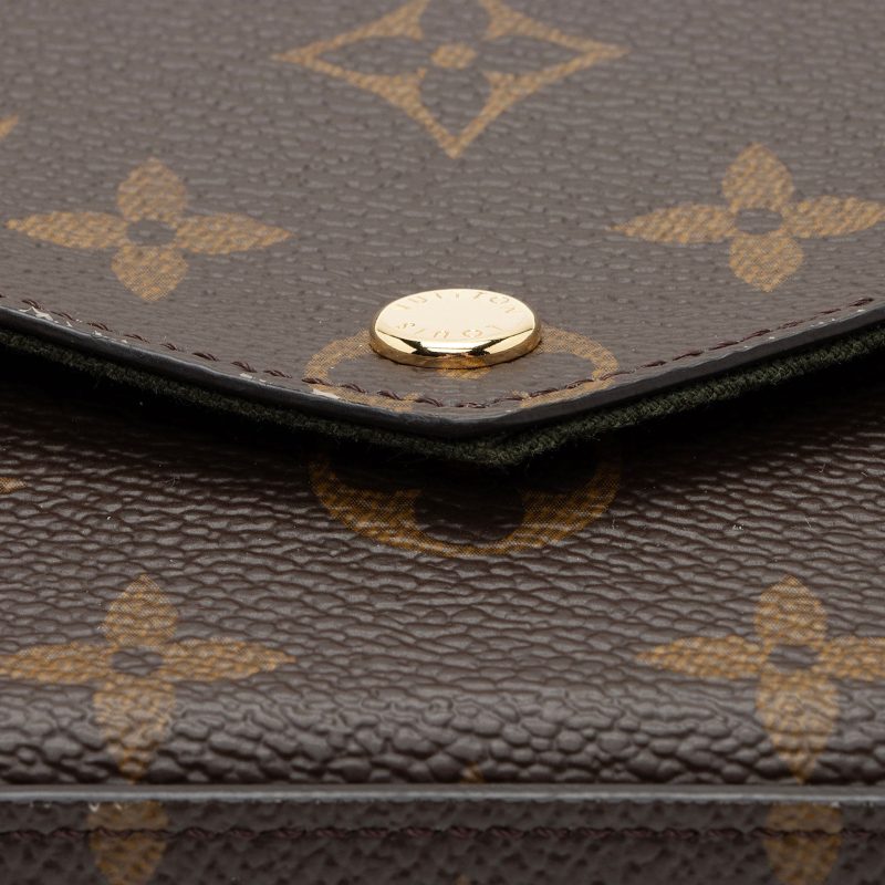 Louis Vuitton Monogram Canvas Felicie Strap & Go Crossbody Bag (SHF-LRQxmR) - Image 12