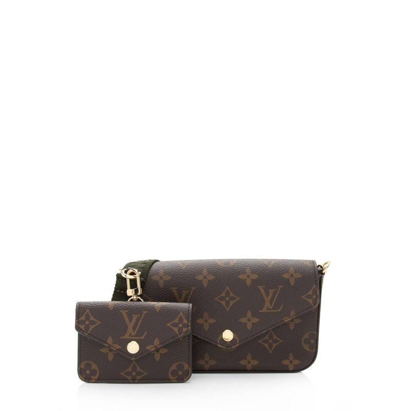 Louis Vuitton Monogram Canvas Felicie Strap & Go Crossbody Bag (SHF-LRQxmR) - Image 15