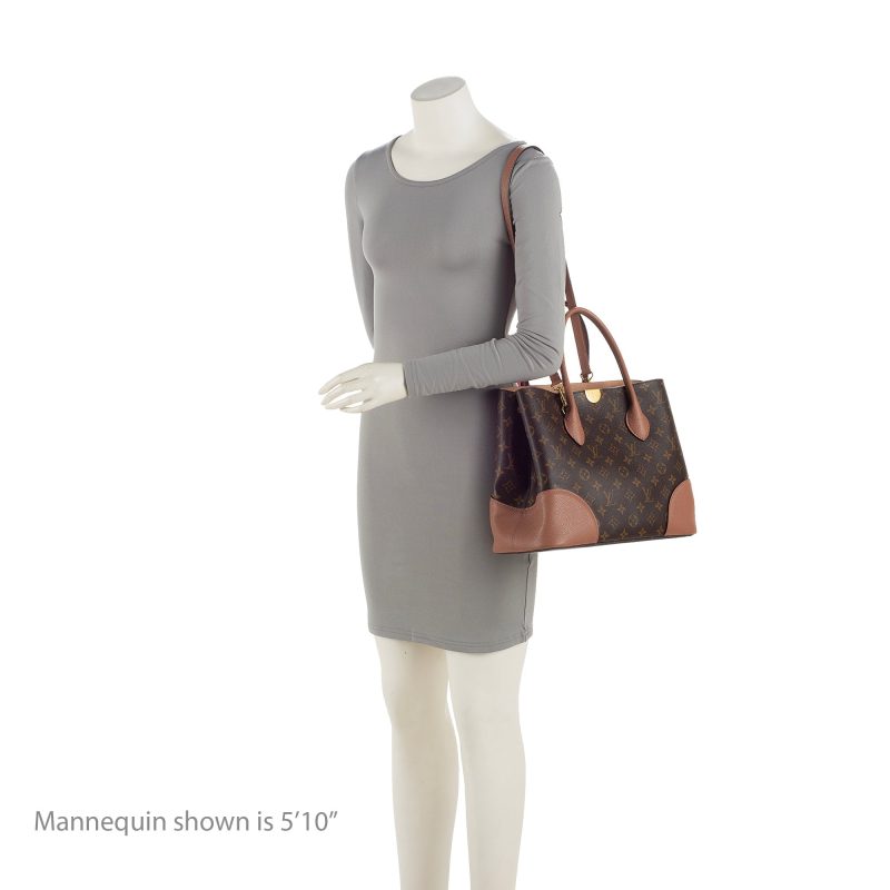 Louis Vuitton Monogram Canvas Flandrin Tote (SHF-23624) - Image 4