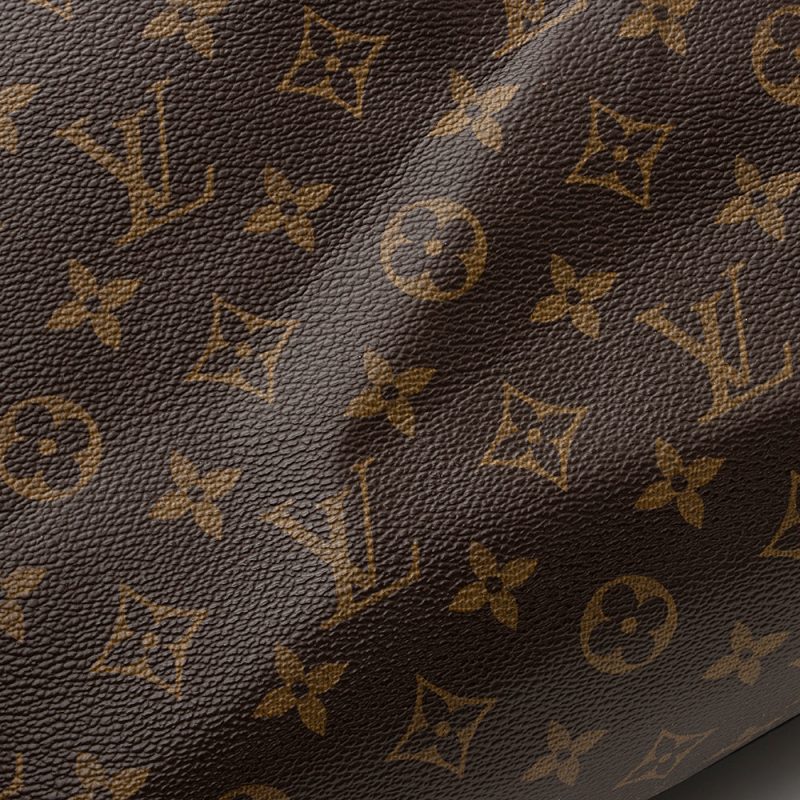 Louis Vuitton Monogram Canvas Flower Hobo (SHF-21532) - Image 9
