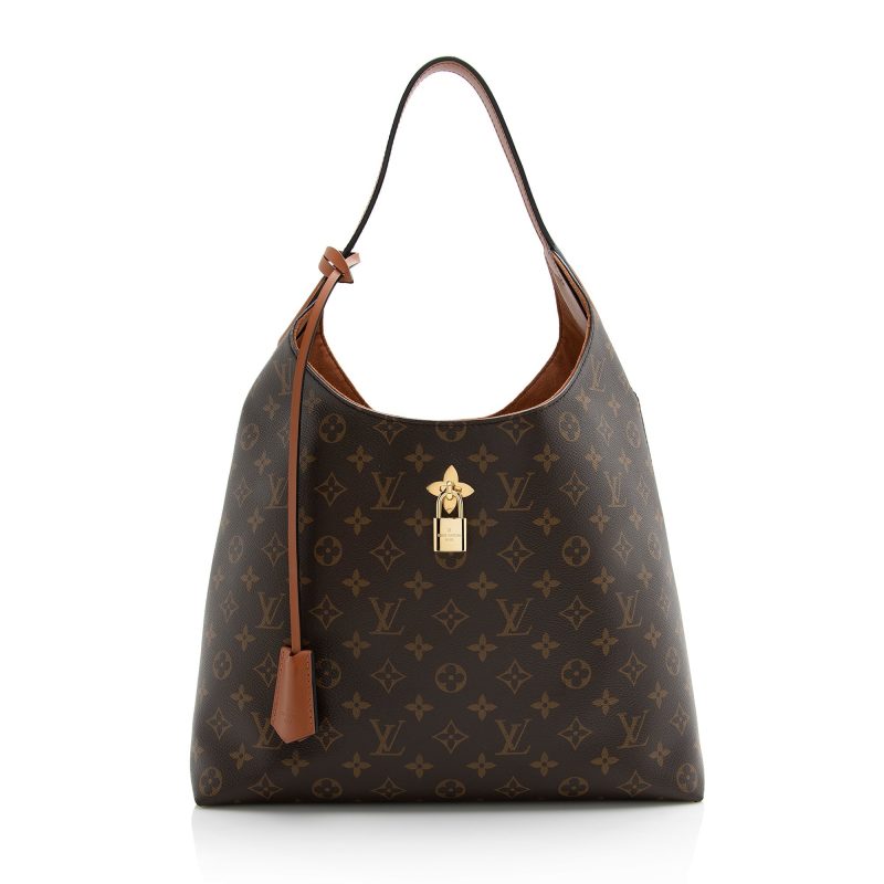 Louis Vuitton Monogram Canvas Flower Hobo (SHF-22168) - Image 16