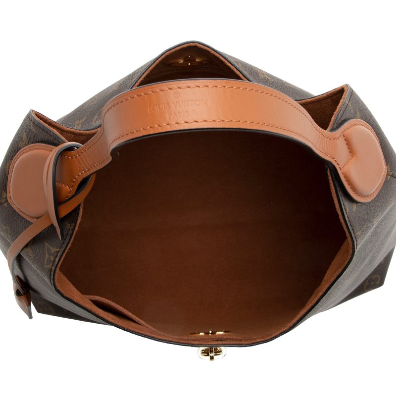 Louis Vuitton Monogram Canvas Flower Hobo (SHF-22168) - Image 6