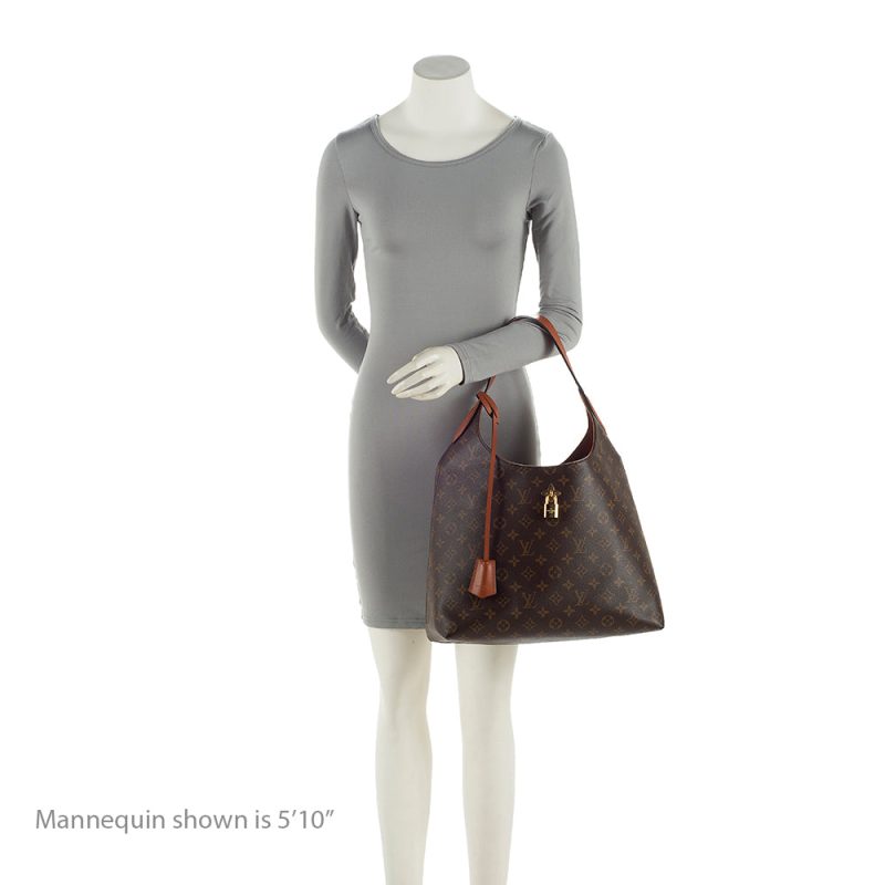 Louis Vuitton Monogram Canvas Flower Hobo (SHF-22168) - Image 4