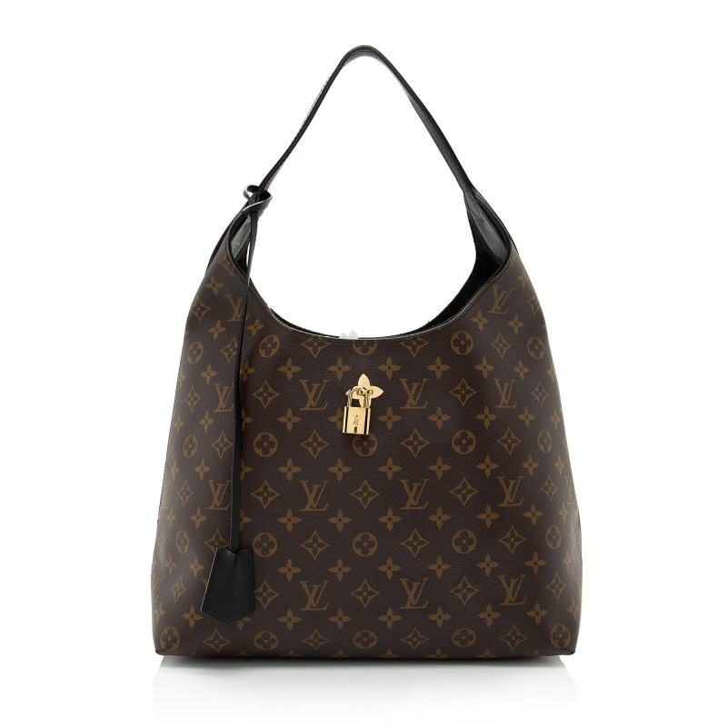 Louis Vuitton Monogram Canvas Flower Hobo (SHF-4d3x9y) - Image 15