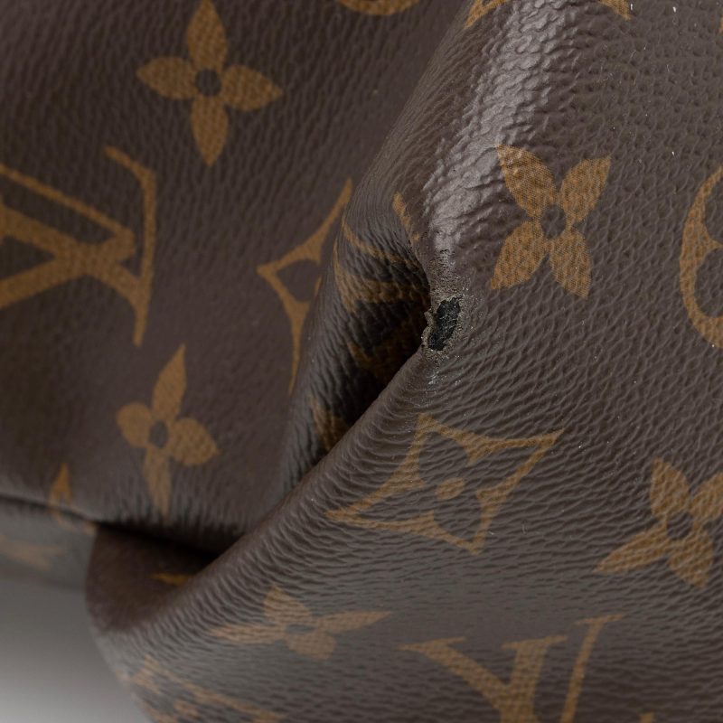 Louis Vuitton Monogram Canvas Flower MM Zip Tote (SHF-Kg9eLW) - Image 11