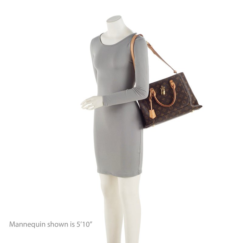 Louis Vuitton Monogram Canvas Flower Tote (SHF-22438) - Image 4