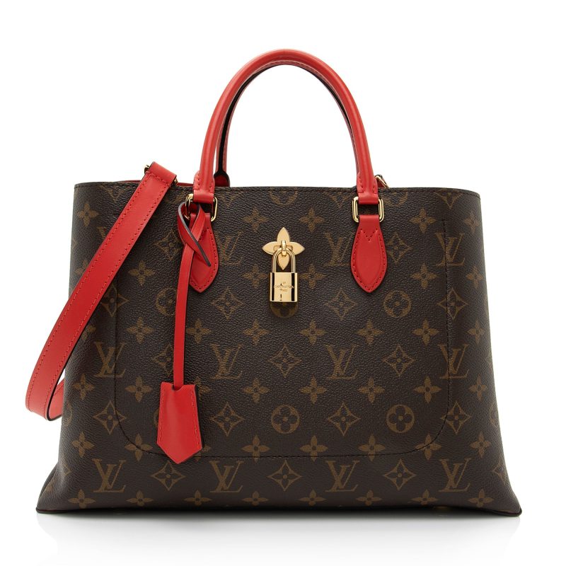 Louis Vuitton Monogram Canvas Flower Tote (SHF-oyRQHn) - Image 11